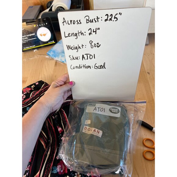 Dolan Anthropologie Button-Down Puff Sleeve Blouse Green Size Small - Picture 11 of 12